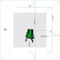   ADA 3D Liner 2V Green